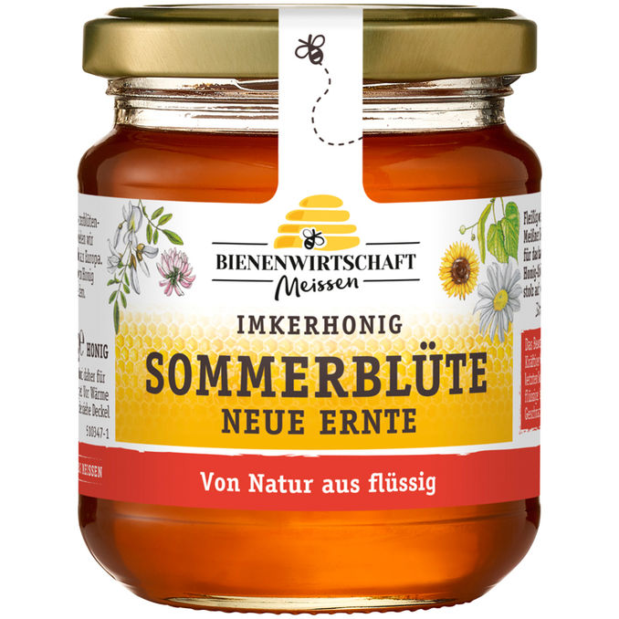 Bienenwirtschaft Meissen Imkerhonig Sommerblüte Neue Ernte