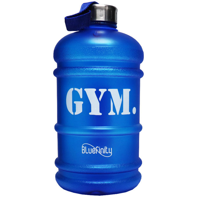Bluefinity Trinkflasche GYM. Blau (2,2L)