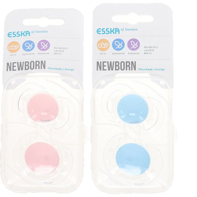 Esska of sweden AB Silikonitutit Läpinäkyvä 2-pack