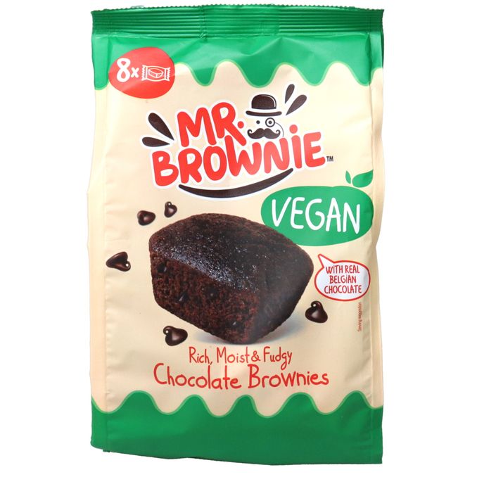 Mr. Brownie Vegane Brownies, 8er Pack
