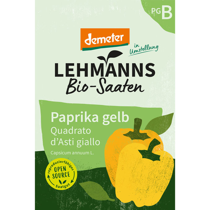 lehmann BIO Saaten Paprika gelb