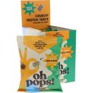 Ohpops! Plantebaserede Protein Snacks m. Basilikum & Løg 