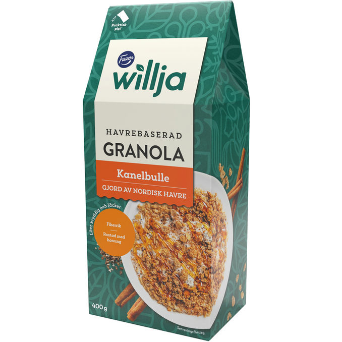 Fazer Granola Kanelbulle 400g