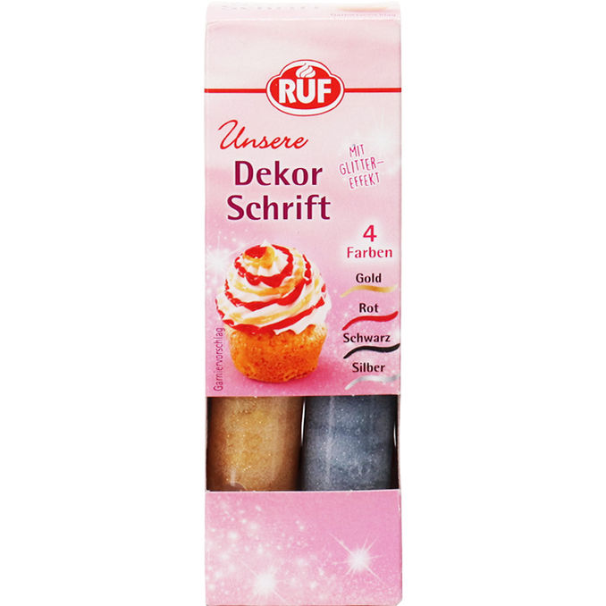 Ruf Dekorschrift Glitter