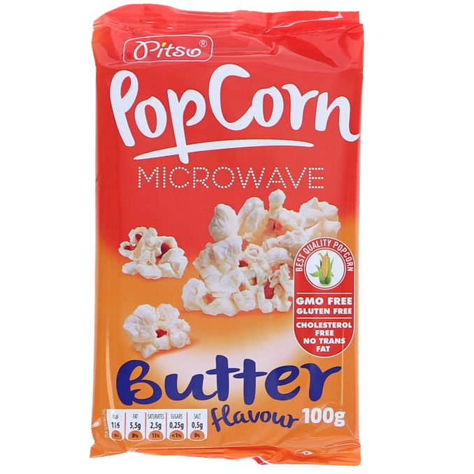 Pitso Popcorn Smör