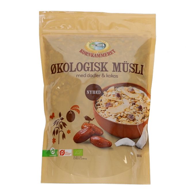 Kornkammeret Müsli Dadlar & Kokos
