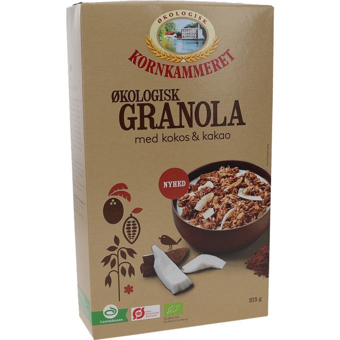 Kornkammeret Granola Kokos Kakao