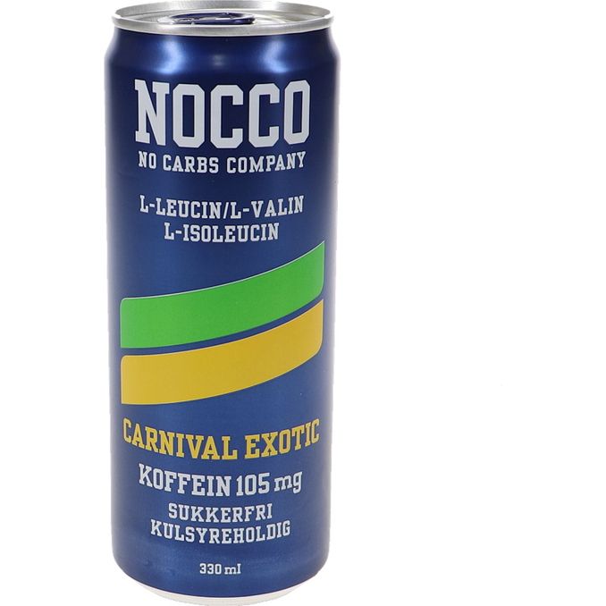 Nocco Energidrink Sukkerfri BCAA Carnival Exotic