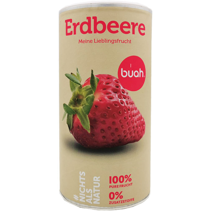 buah Erdbeere pur, gefriergetrocknet