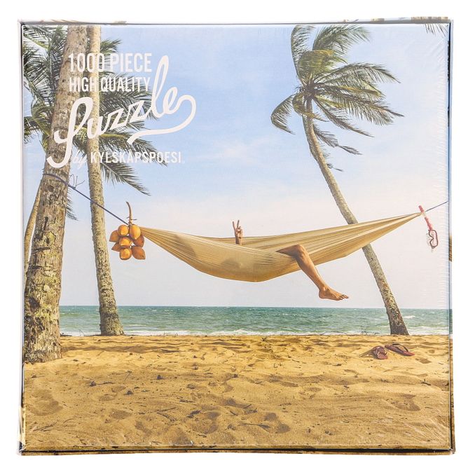 Kylskåpspoesi Puslespil Strandmotiv 1000 brikker