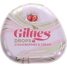 Gilties Drops - Jordbær-creme slikbolsjer