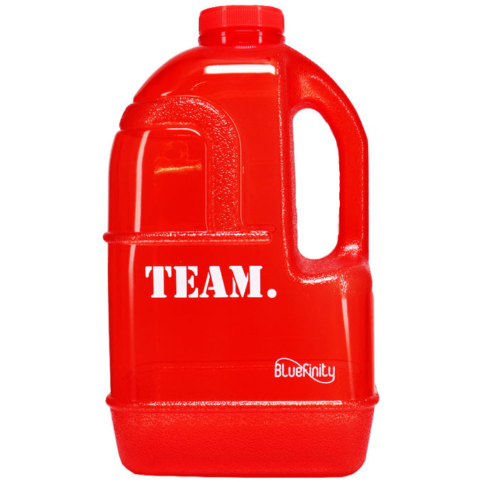 Bluefinity Trinkflasche TEAM. Rot (3,9L)