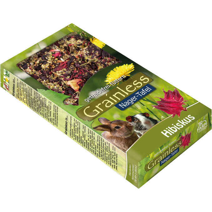 JR Farm Grainless Nager-Tafel Hibiskus