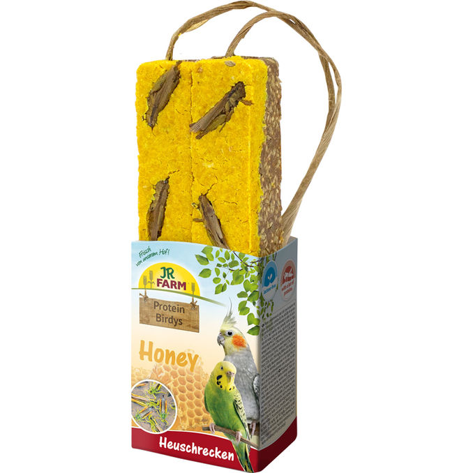 JR Farm Protein-Birdys Honey Heuschrecken