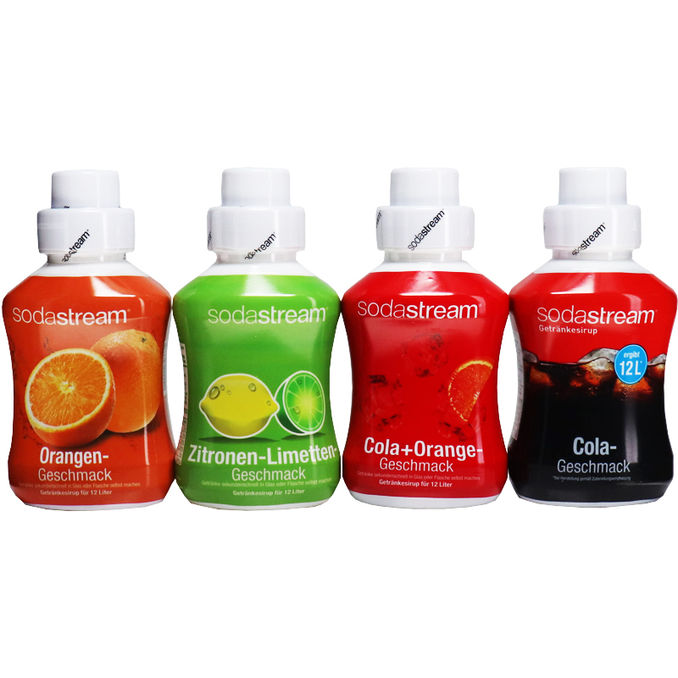 Sodastream Getränkesirup Mix, 4er Pack