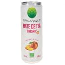 Organique Org Mate ice Tea with taste of peach 350ml ECO