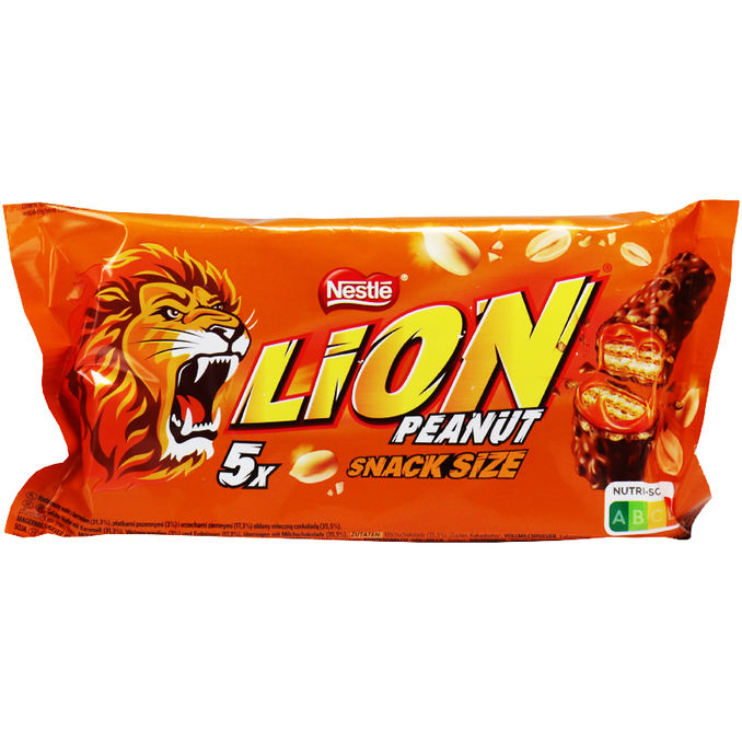 Lion Peanut Snack Size, 5er Pack