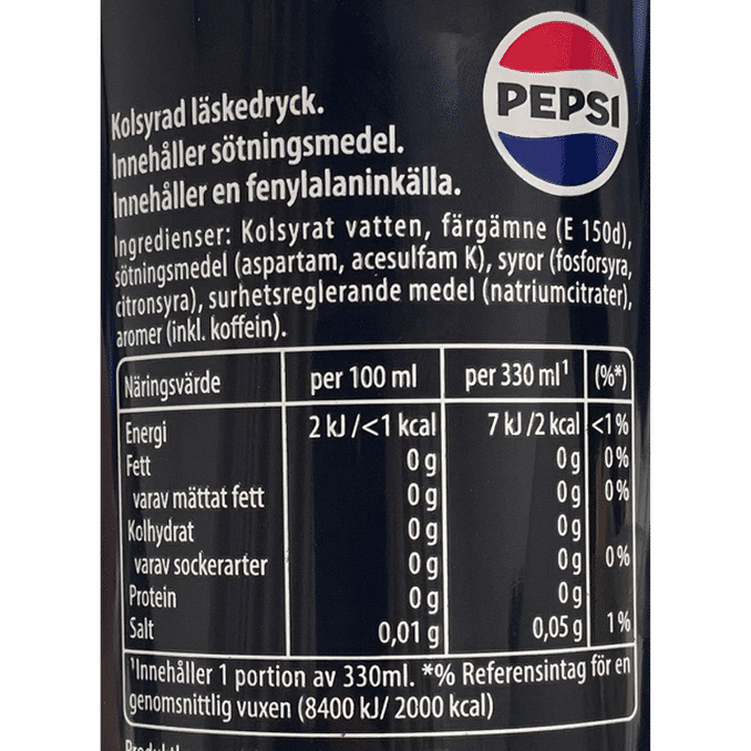 Pepsi Max 20-pack