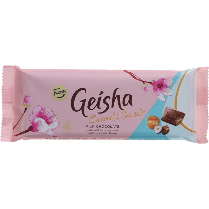 Fazer Geisha Caramel & Sea Salt Suklaalevy