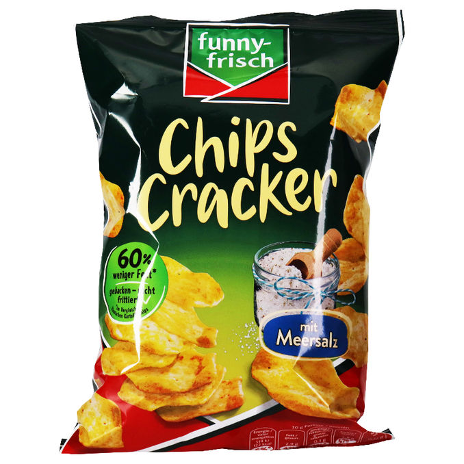 funny-frisch Chips Cracker Meersalz