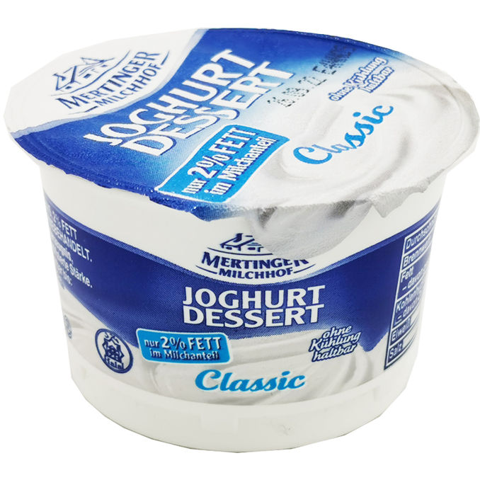 Mertinger Joghurt Dessert Classic 2%