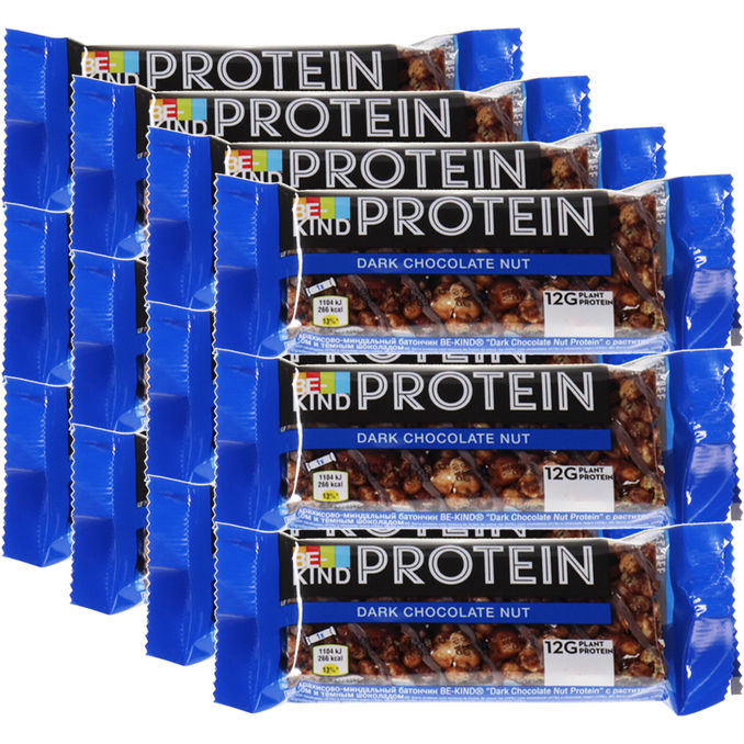 Be-kind Proteinriegel Zartbitter-Schokolade & Nuss, 12er Pack