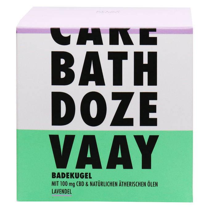 VAAY CBD Badekugel Lavendel