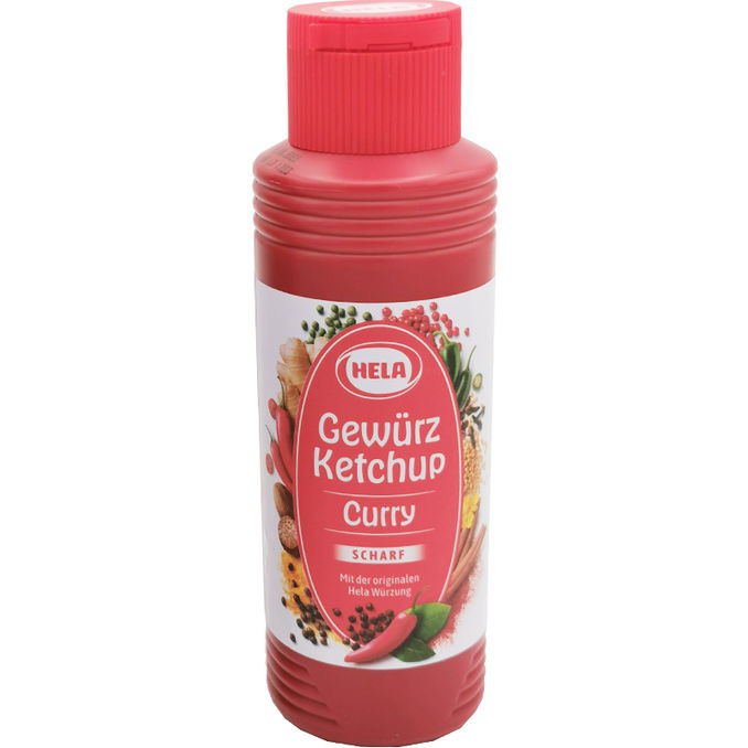 Hela Gewürz Ketchup - Curry Scharf (300ml)
