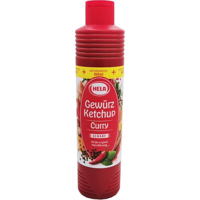 Hela Gewürz Ketchup Curry Scharf (Aktionspack)