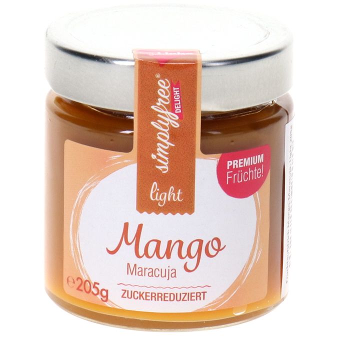 simplyfree Fruchtaufstrich Mango Maracuja