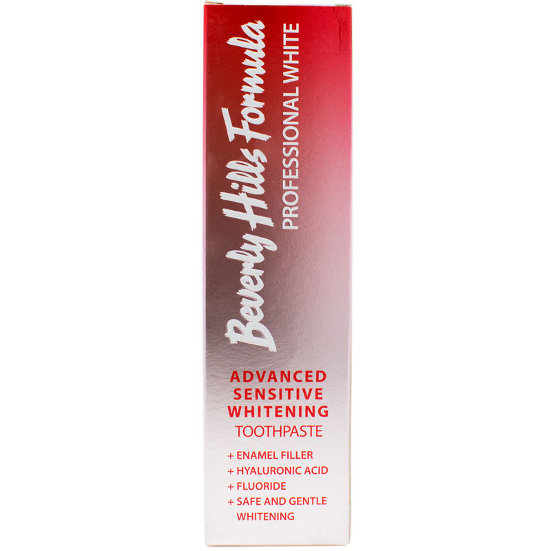 beverly hills sensitive whitening toothpaste