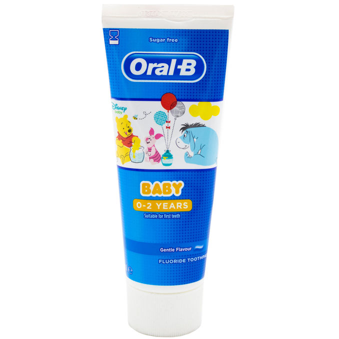 Oral-B Winnie the Pooh Baby Toothpaste 0-2 years 75ml, 75ml from Oral B ...