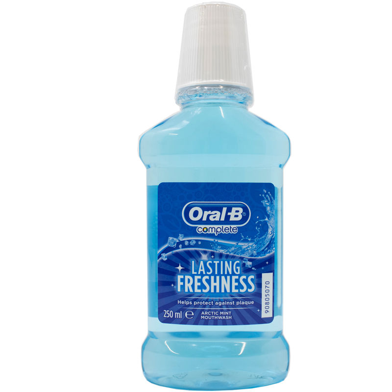 Oral-B Mouthwash Artic Mint 250ml, 250ml From Oral-B | Motatos