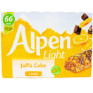 null Alpen Light Jaffa Cake Cereal Bar 5x19g