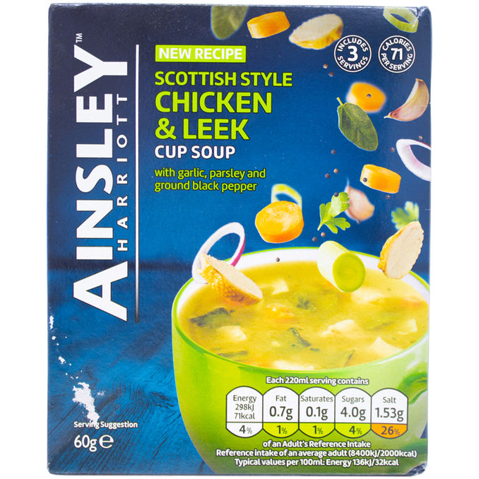 Ainsley Harriott Cup A Soup Chicken and Leek 3 pack, 3PCS from Ainsley ...