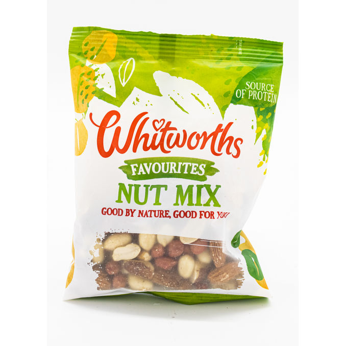 Whitworths Favourites Nut Mix 100g, 100G from Whitworths | Motatos