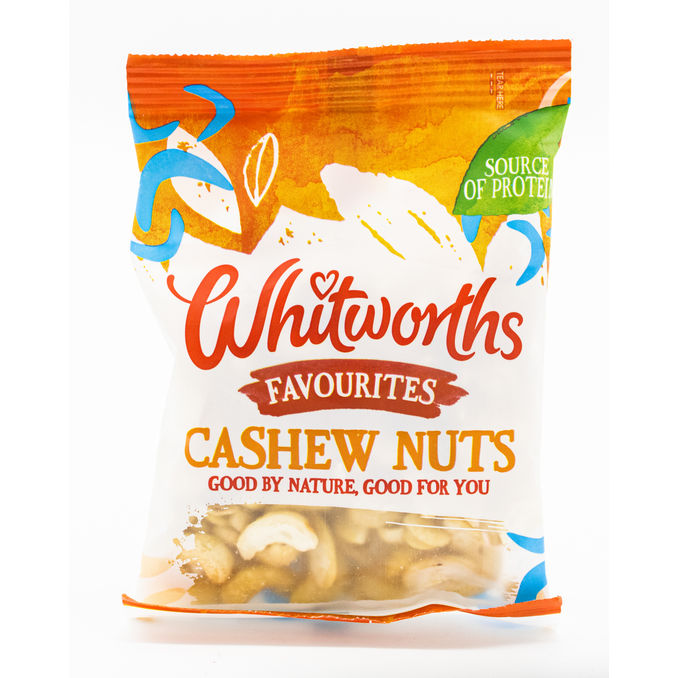 Whitworths Favourites Cashew Nuts 85g, 86G from Whitworths | Motatos