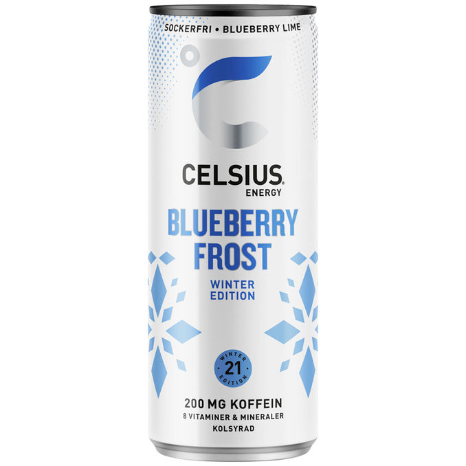 2 x Celsius Blueberry Frost
