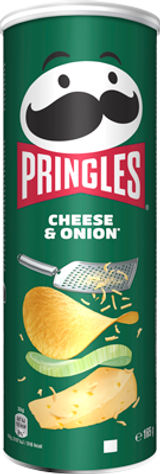 Bäst före: 2026-08-11 Pringles Chips Cheese & Onion