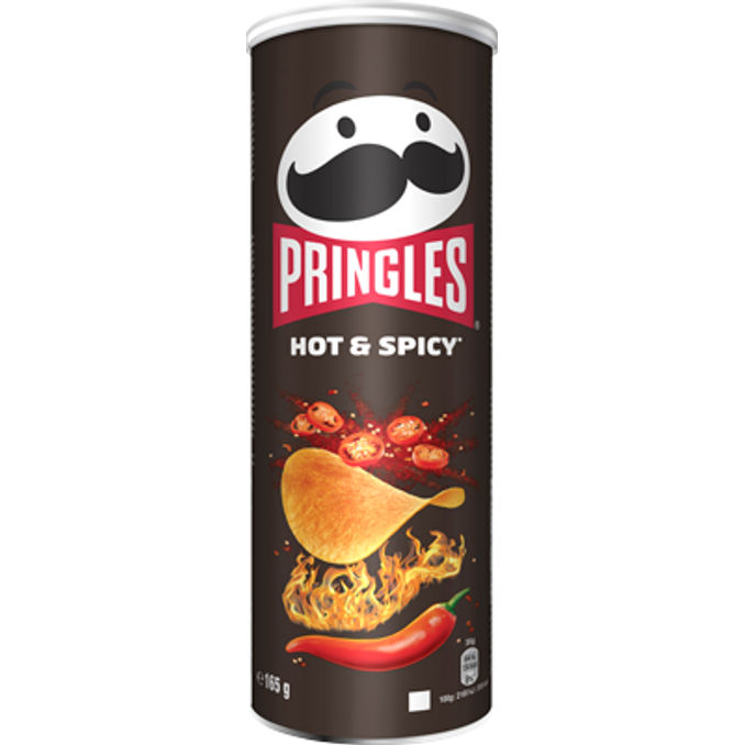 4 x Pringles Hot & Spicy