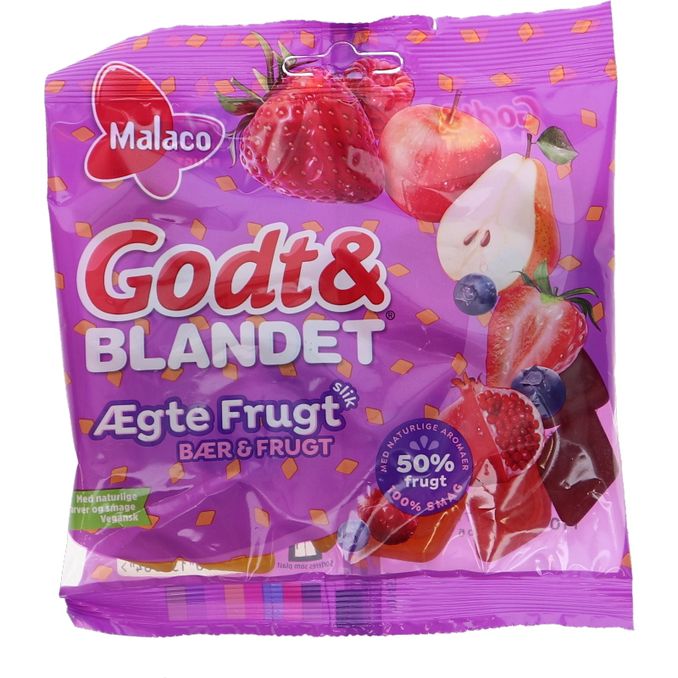 Malaco Gott & Blandat Bär och Frukt
