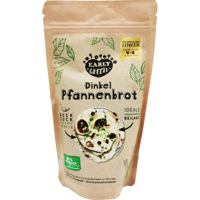 Early Green Dinkel Pfannenbrot