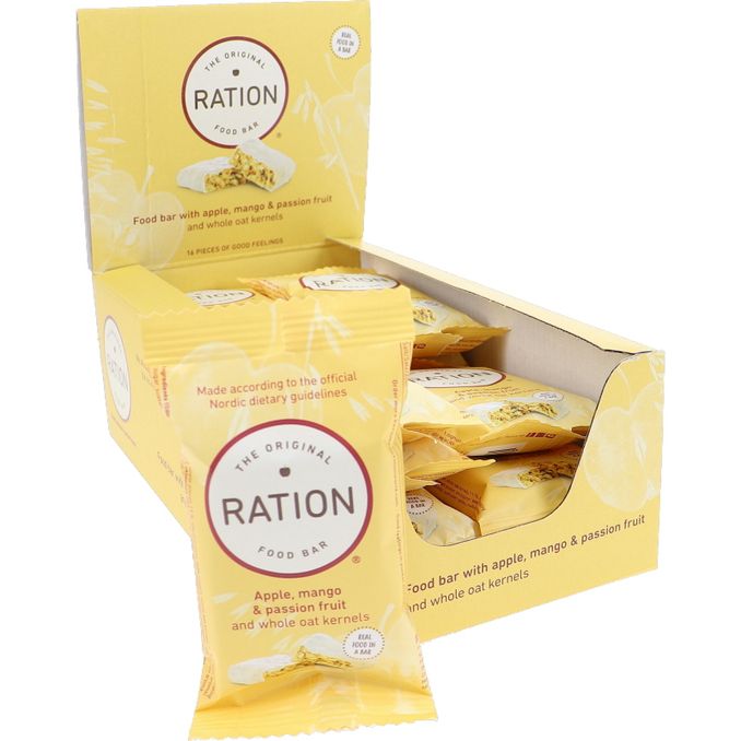 The original food bar 16-pak Food Bar Apple Mango & Passionfruit