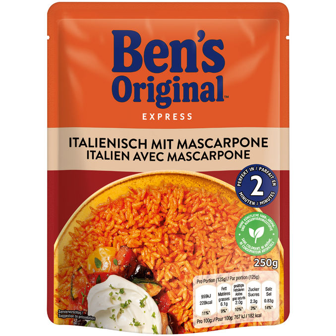 Bens Original * Express Reis Italienisch Tomate & Mascarpone