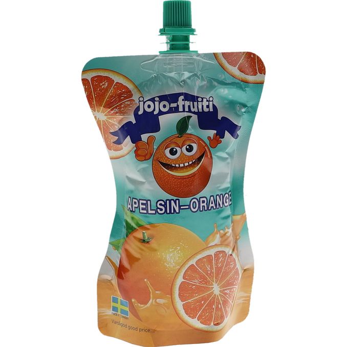 Jojo Fruity 5 x Fruktdryck Apelsin
