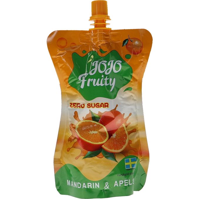 Jojo Fruity 5 x Dryck Mandarin/Apelsin