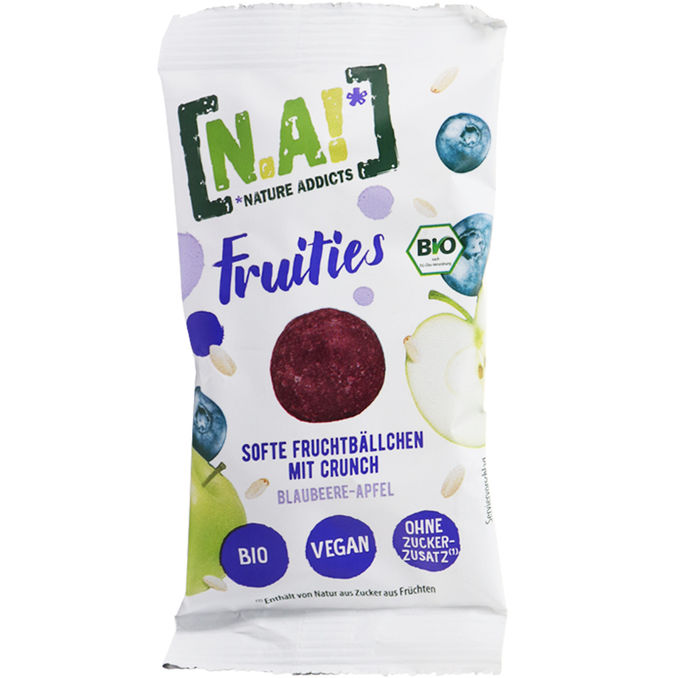 N.A! BIO Fruities Blaubeere-Apfel