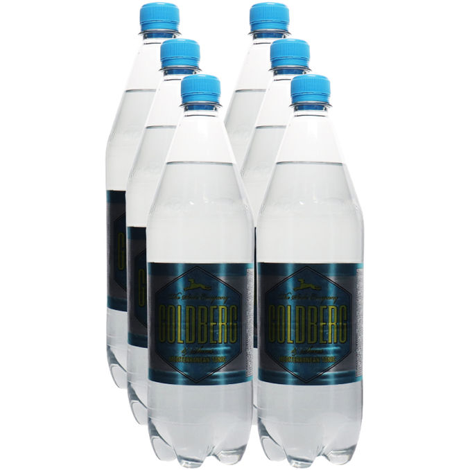 Goldberg Mediterranean Tonic Water, 6er Pack (EINWEG) zzgl. Pfand