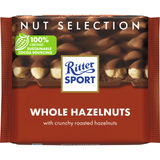 Ritter Sport Mjölkchoklad Hasselnötter 