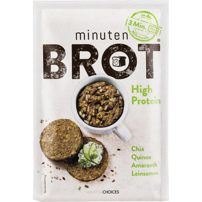 Minutenbrot High Protein Tüte